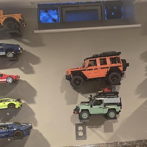 レゴテクニックカー用ディスプレイマウント（フォードGT、ラプター、マスタング、シェルビーGT500、ジープ・ラングラー、ブガッティ・シロン）