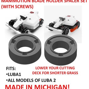 Pair of cutting disk spacers – LUBA / YUKA / YUKA Mini  2.