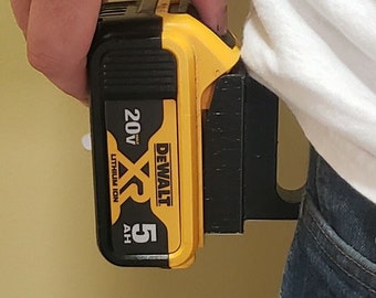 Utensile elettrico - supporto per batteria da cintura per utensili
