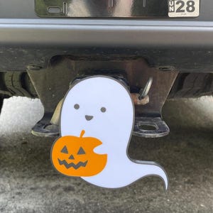 Haloween themed seasonal trailer hitch cover for 2&quot; trailer hitches