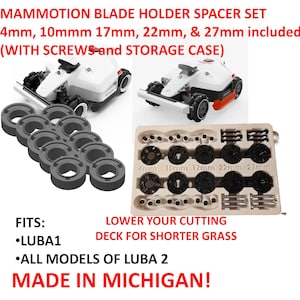 Master set of cutting disk spacers – LUBA / YUKA / YUKA Mini  2.