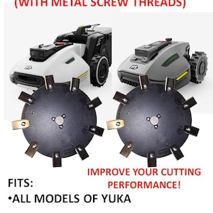 Mammotion yuka spare part: knife plate set made of ABS with in various designs!