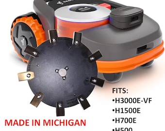 Heavy Duty Messerscheibe Aus Edelstahl/Alu Für Segway Navimow H500e/h800e/h1500e – Mit 7 Klingen Für Perfekten Rasenschnitt