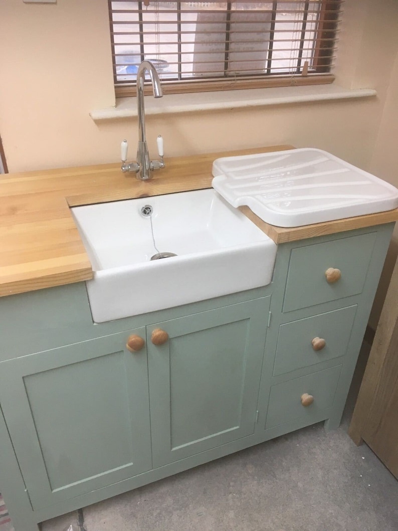 Ceramic Draining Board for Belfast Butler Sink white Ceramic Drainer