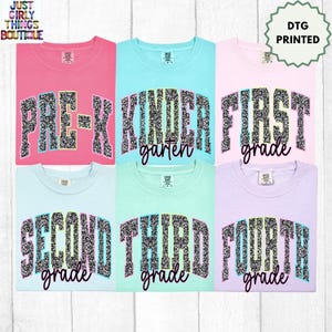 Composition Notebook Teacher Comfort Color Shirt:Pre-K Kindergarten First Second Third Fourth Grade Tee