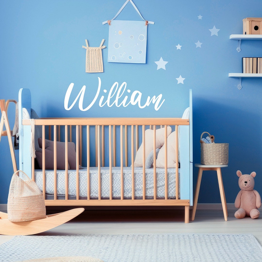Personalized Wall Decal. Child's Name Decal. Vinyl Sticker With Child's ...
