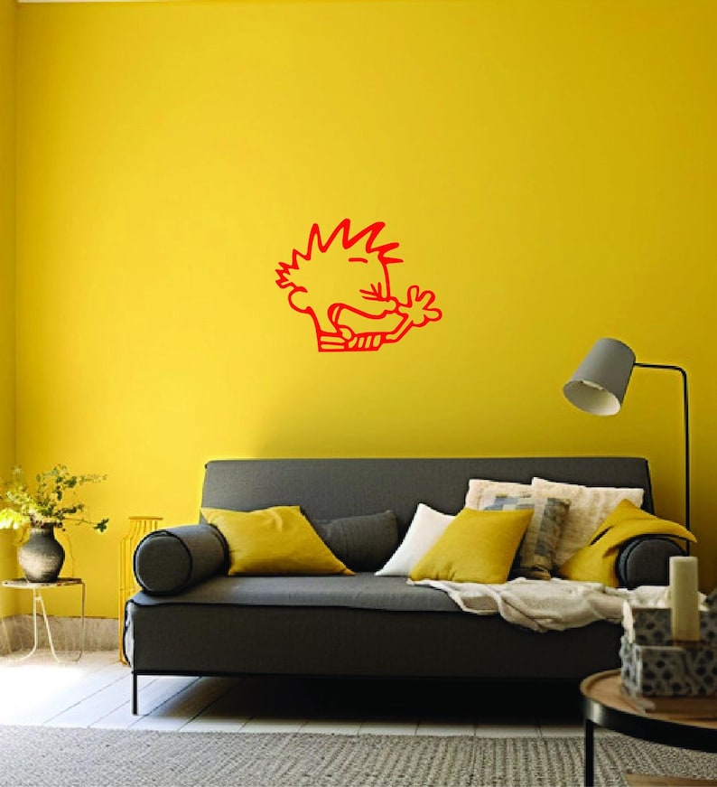 Calvin and Hobbes Vinyl Decal: Laptop Stickers, Window Decal, Stanley ...