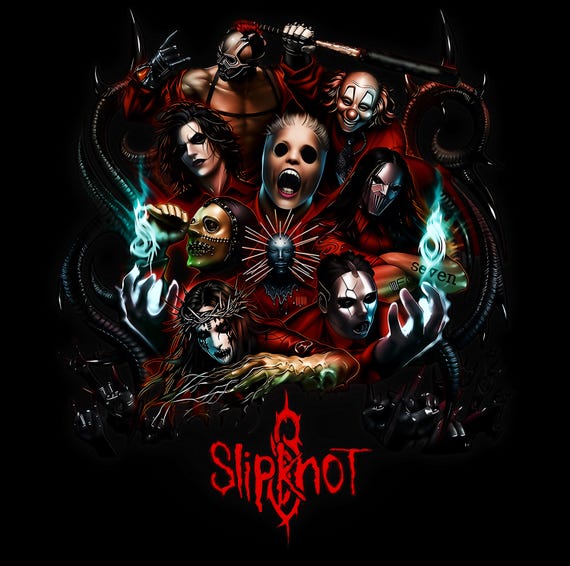 New! Metal Icons - SLIPKNOT - 