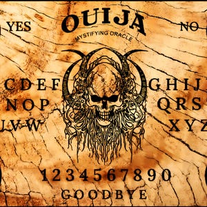 Neu! Paranormal Board/Ouija Board -2 PDF Digitale Downloads-Bitte lesen Sie die vollständige Beschreibung. Custom Exklusiv nur hier erhältlich! 2 Variationen.