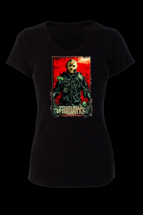 Friday The 13th Men's Graphic T-Shirt | Jason Voorhees The Final Chapter Horror Tee