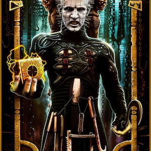 Hellraiser - Poster/Tumbler Art - 2 PDF containing one image - Digital Download - Please Read Description, important Info!