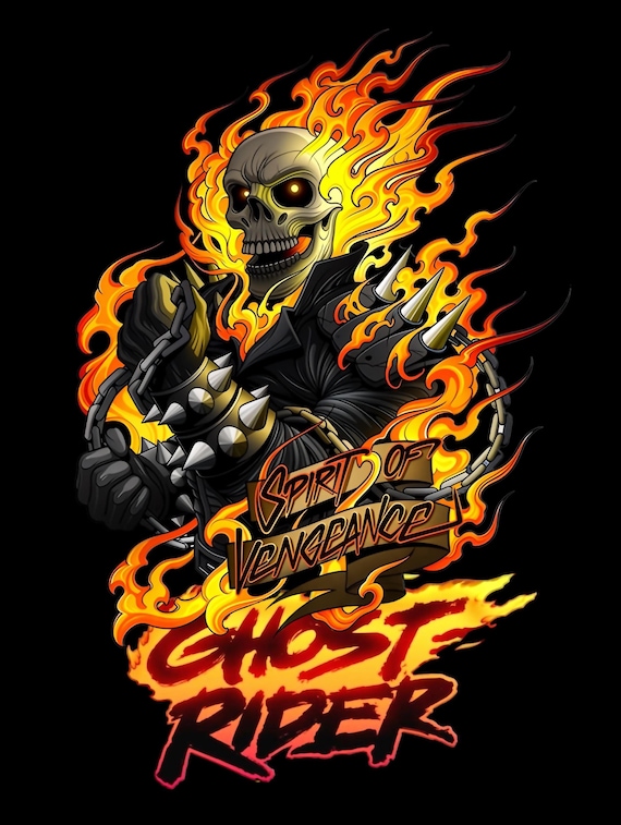 Ghost Rider Logo Vector