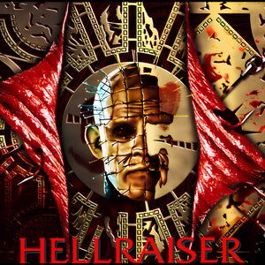 Hellraiser Universe Collage - Custom Creation - Permission needed to resell. 2 PDF Digital Downloads. Great for Wall Art.
