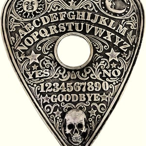 Hermosas planchettas para tableros de espíritus o tablas de ouija. Mejoradas para máxima calidad. 3 descargas digitales en PDF e instrucciones para la ouija.
