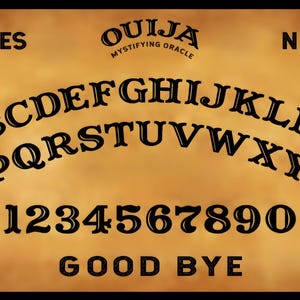 Standard Spirit Board/Ouija Board - 4 versions de Standard Board - 5 PDF À TÉLÉCHARGER. Veuillez lire la description complète