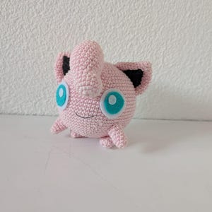 Jigglypuff Crochet Plush - Handmade