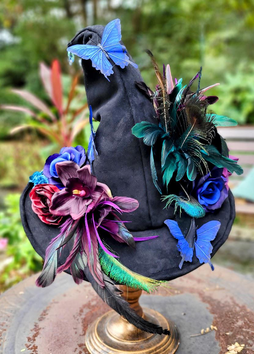 Custom Witch Hat - Made to Order - Choose Your Color and  display picture 2