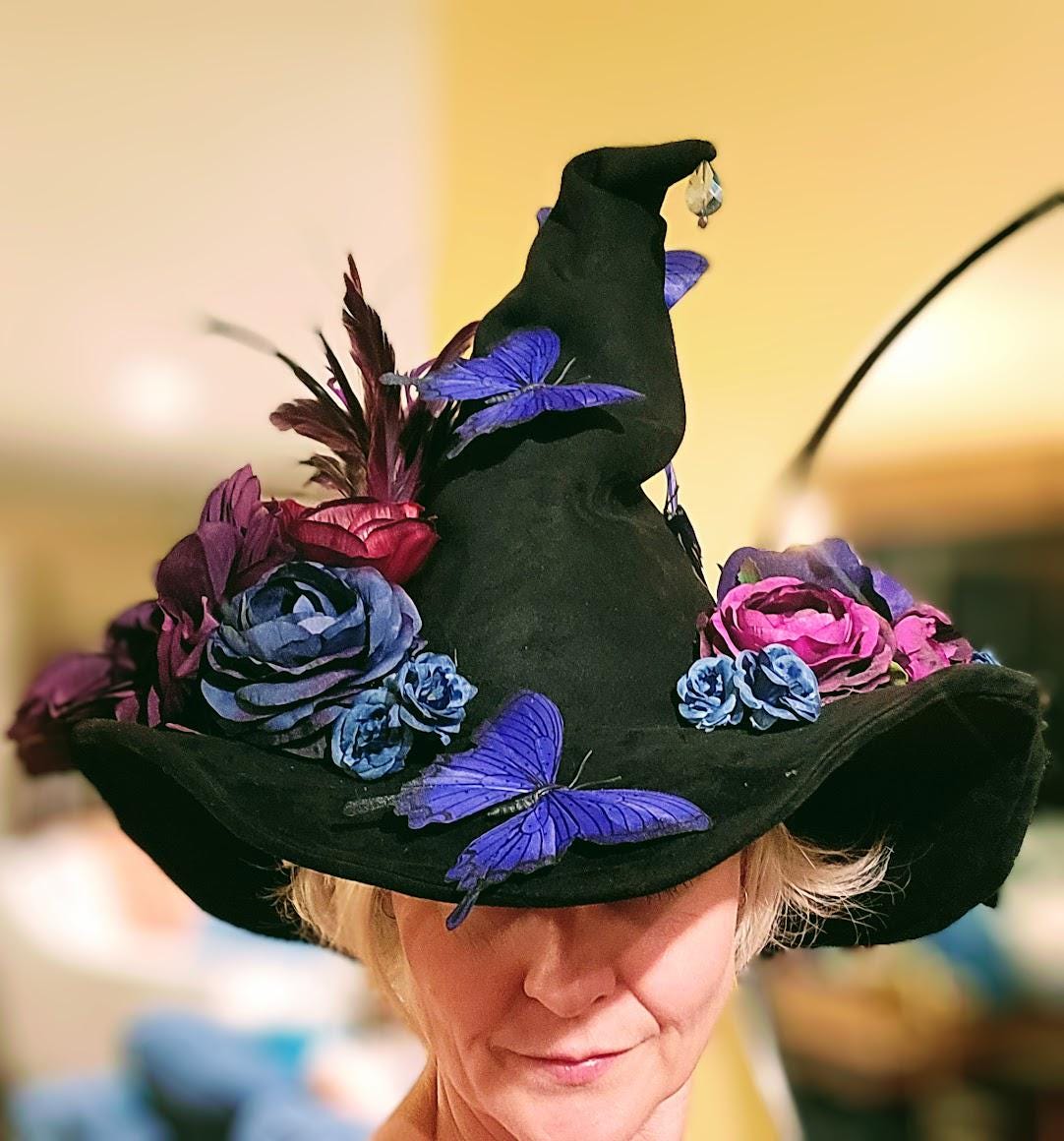Custom Witch Hat - Made to Order - Choose Your Color and 