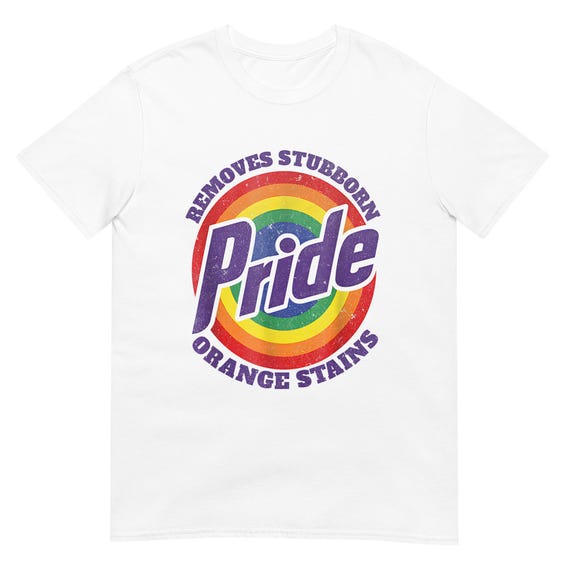 Pride T-Shirt, Removes Orange Stains, Durable Cotton Tee