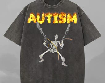 Autism Skeleton Explosion Shirt, Comfort Colors Unhinged Shirt, Cursed TShirt, Unhinge Shirt, Skeleton Autism Meme Shirt, Inappropriate Tee