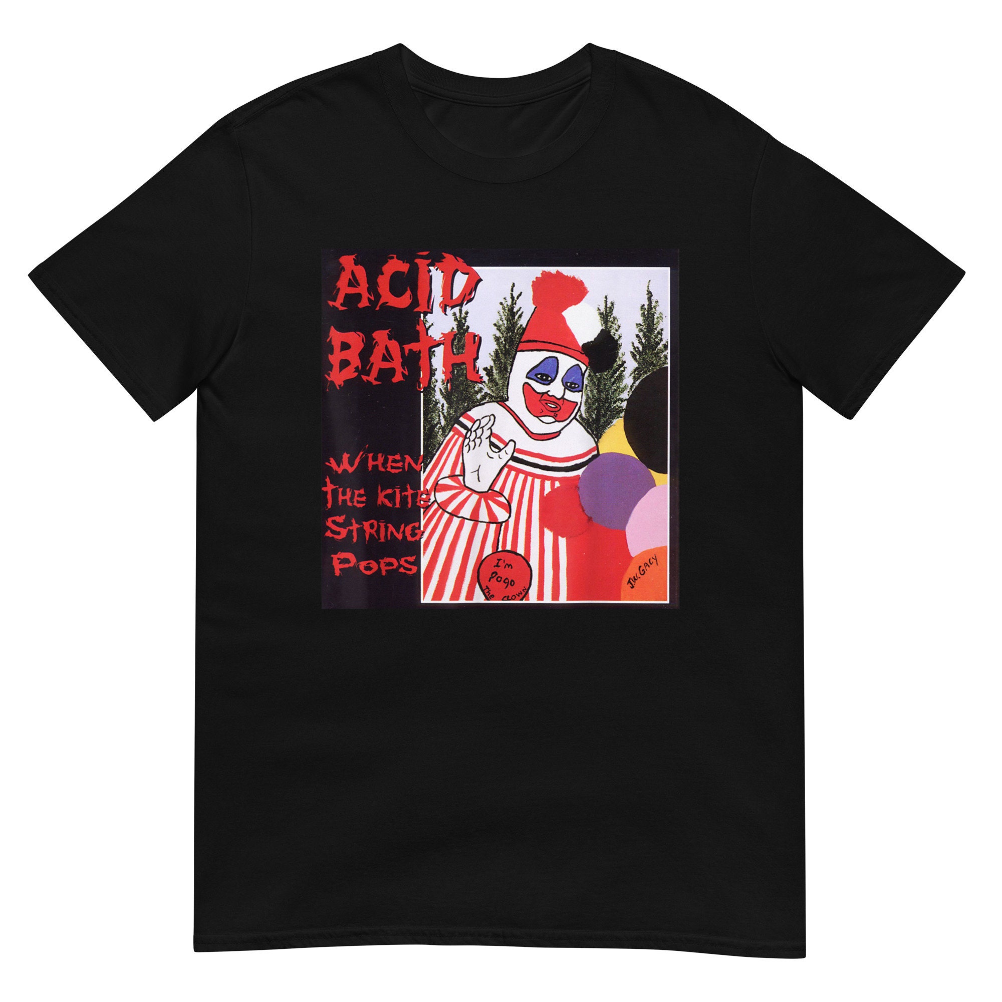 Acid Bath T-shirt When The Kite String Pops Sludge Doom