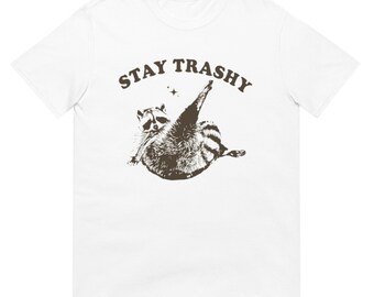 Vintage 90s Funny Racoon Shirt