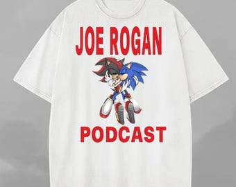 Joe Rogan Sonic Shadow Podcast Shirt, Comfort Colors Joe Rogan Shirt