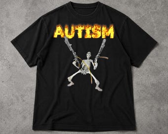 Autism Skeleton Shirt