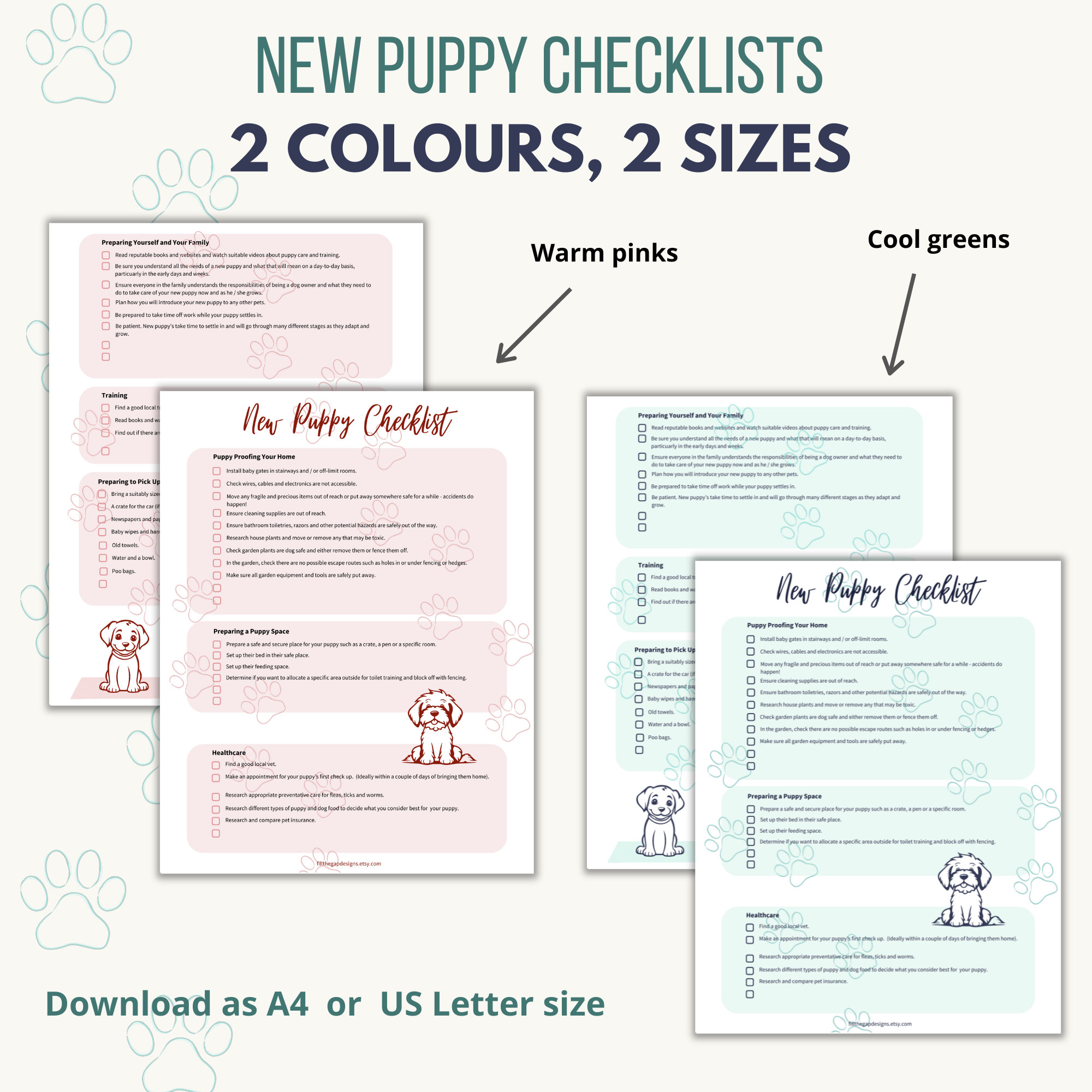 New Puppy Checklist | New Puppy Shopping List | New Puppy Essentials ...