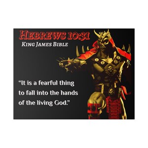 MK 1 Shao Kahn Poster for Sale by universepod