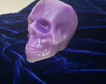 Large Beeswax Skull Candle