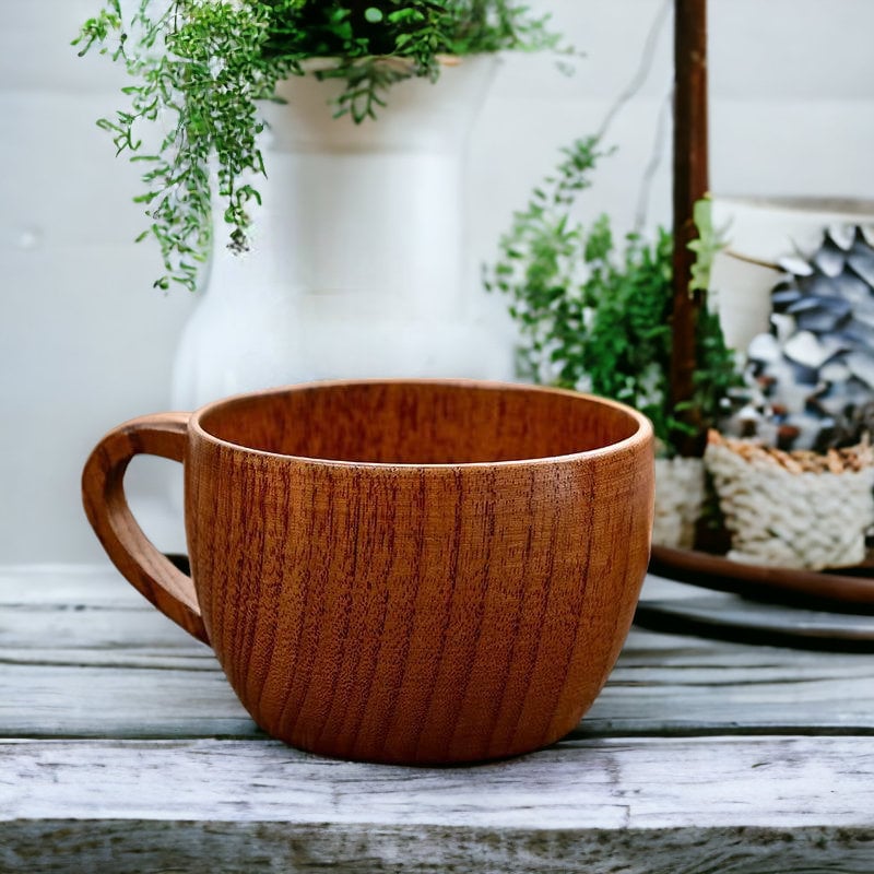 Shop Handcrafted Wooden Drinking Cups Online – woodybeingllc