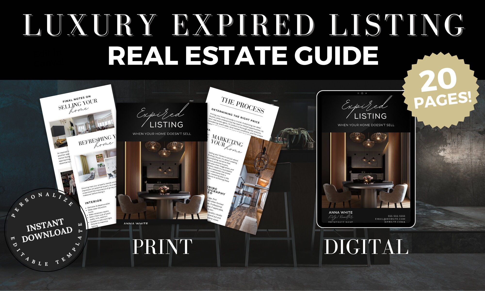 Expired Listing Packet.pdf Real Estate Expired Listing Guide | Home Sellers Guide | Real Estate ...