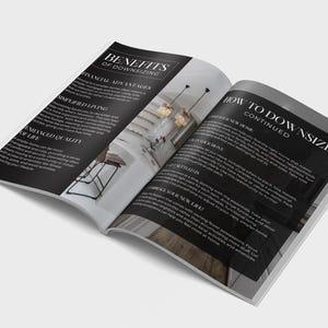 Real Estate Downsizing Guide: Lead Magnet Canva Template (Digital Download, 19 Pages) image 3
