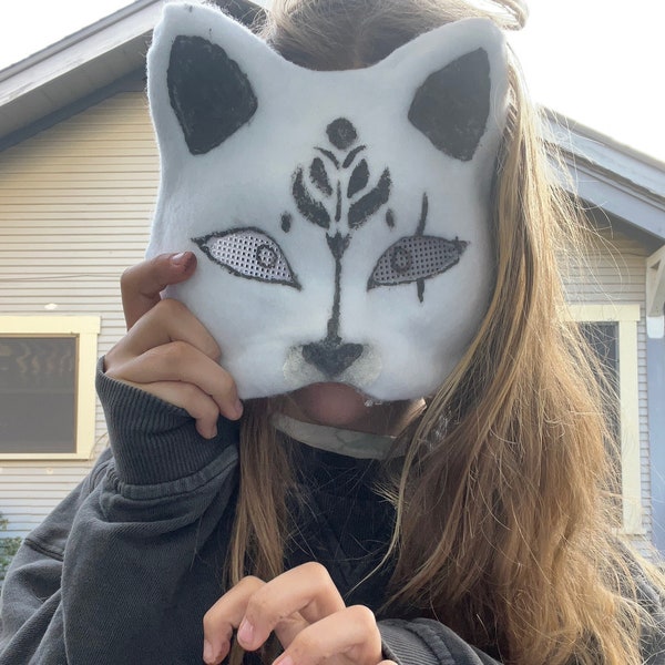 Wolf Therian Mask Etsy