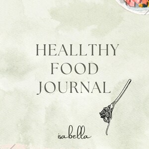 healthy food journal,Food notebook