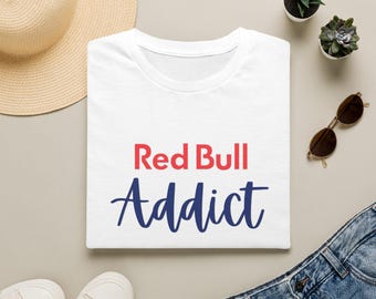 Red Bull Addict T-Shirt | Energy Drink Graphic Tee
