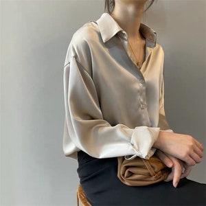 Ladies silk top clothing uk