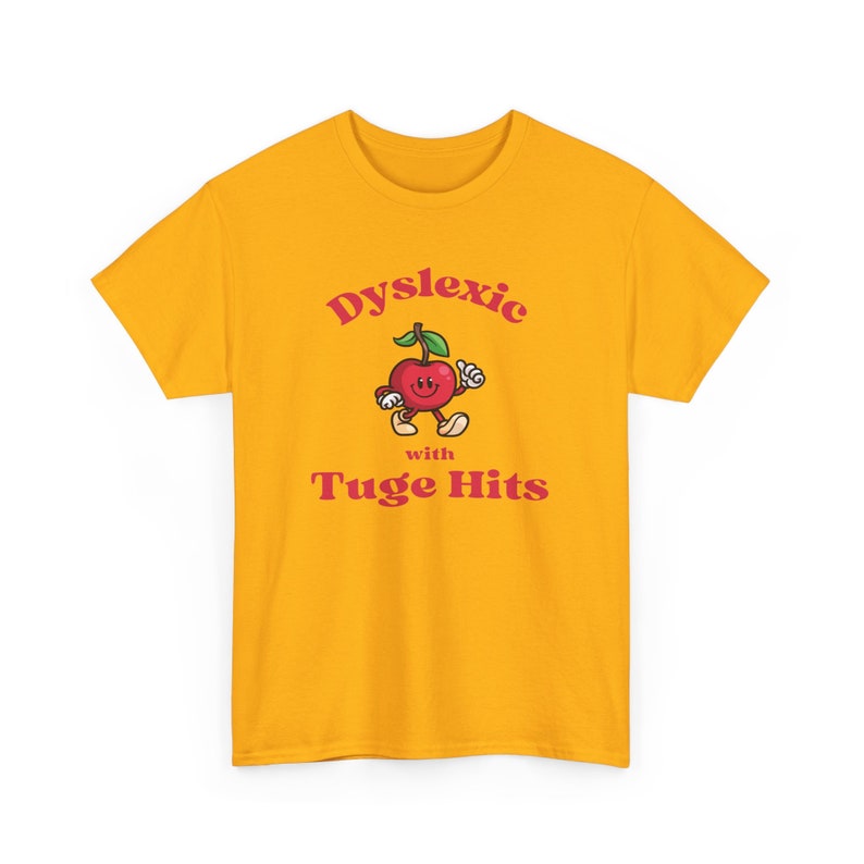 Chemise meme dyslexique, T-shirt drôle contre la dyslexie de l'an 2000, T-shirts idiots, Chemise stupide, T-shirts stupides, T-shirt sarcastique, Avec coups à la corde, Tice Nits, Tig Bits image 7