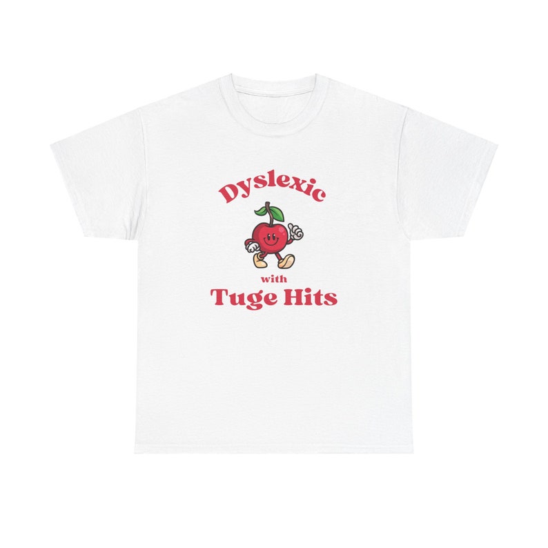 Chemise meme dyslexique, T-shirt drôle contre la dyslexie de l'an 2000, T-shirts idiots, Chemise stupide, T-shirts stupides, T-shirt sarcastique, Avec coups à la corde, Tice Nits, Tig Bits image 9