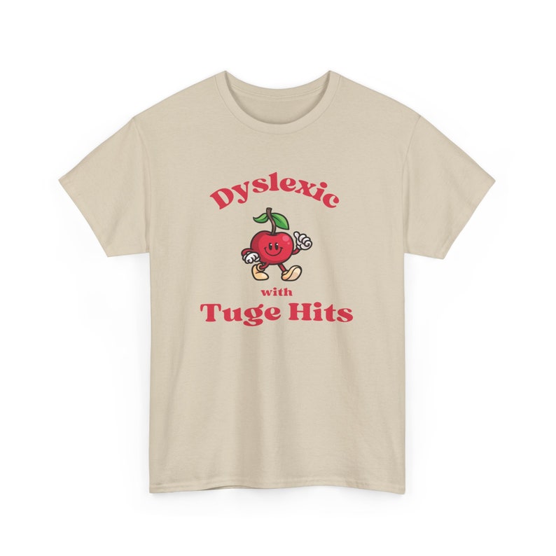 Chemise meme dyslexique, T-shirt drôle contre la dyslexie de l'an 2000, T-shirts idiots, Chemise stupide, T-shirts stupides, T-shirt sarcastique, Avec coups à la corde, Tice Nits, Tig Bits image 6