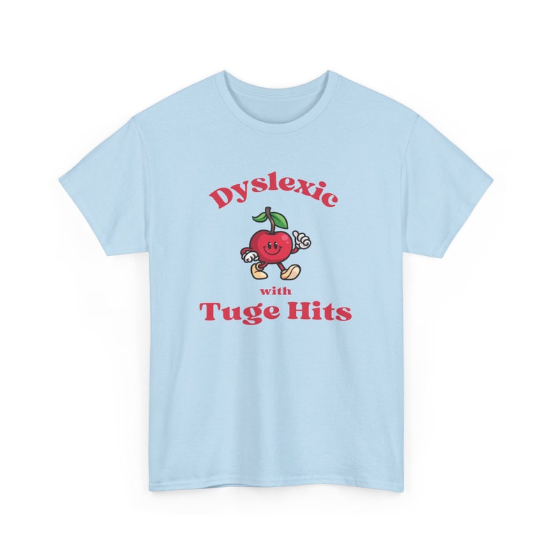 Chemise meme dyslexique, T-shirt drôle contre la dyslexie de l'an 2000, T-shirts idiots, Chemise stupide, T-shirts stupides, T-shirt sarcastique, Avec coups à la corde, Tice Nits, Tig Bits image 4