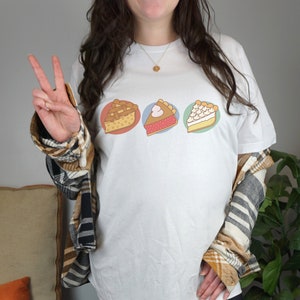 Three Pies Tee, Teacher Shirt, Teacher Humor, Teacher Gift, Funny Shirt, Fall Shirt, Fall Gift, Elementary School Teacher