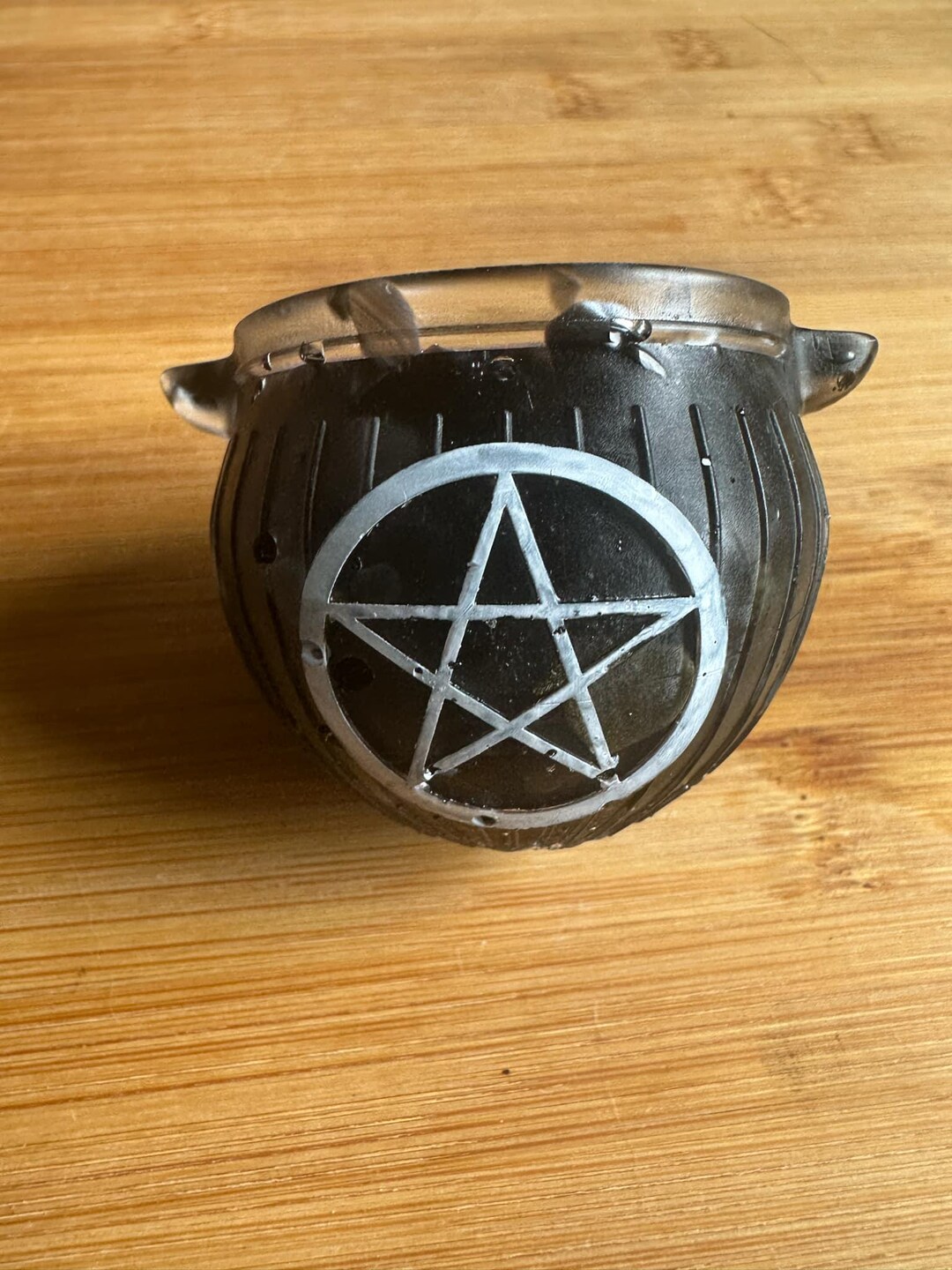 Genuine Crystal Witches Cauldron With Pentagram - Etsy