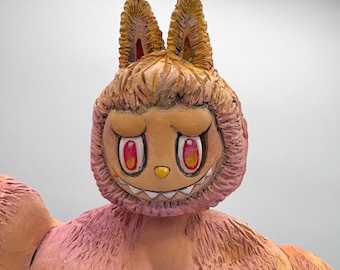 BIG ENERJI Swole Lafufu Hulking Action Figure Custom Art Doll