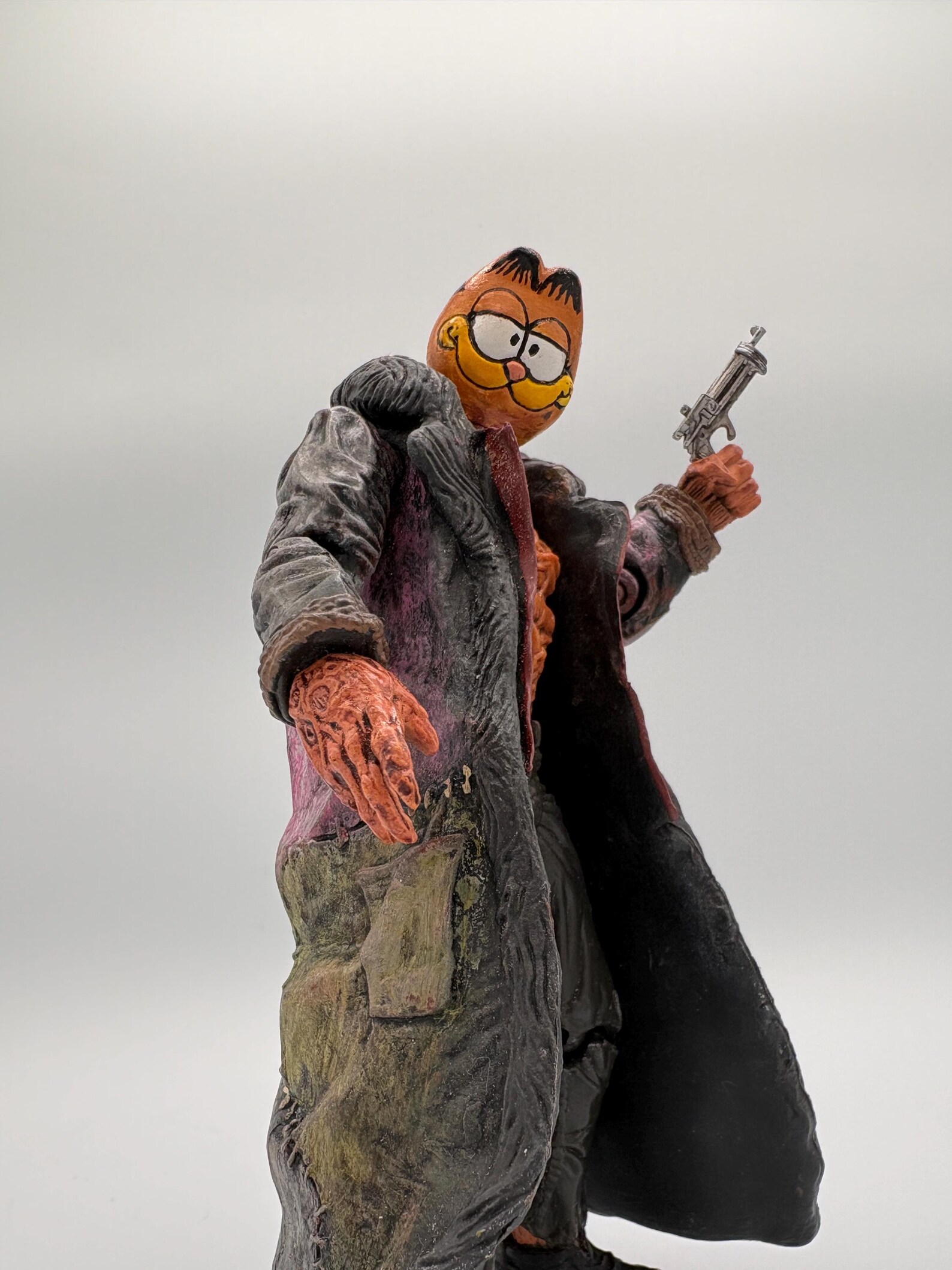 Tough and Buff Garf (fat Orange Cat) Posable Figure - Etsy Canada