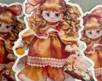 Labubu Lafufu doll sticker unique and probably not cursed