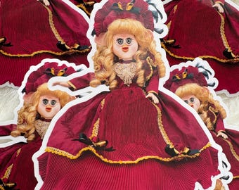 Regal Furby Princess Oddbody Vinyl Sticker for laptops and more