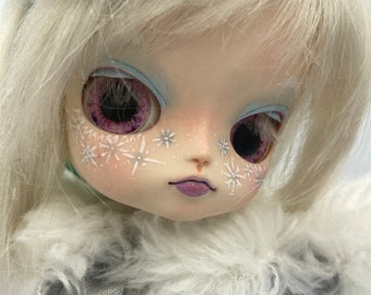 OOAK Custom Repaint Pullip Dal doll: Snow Princess