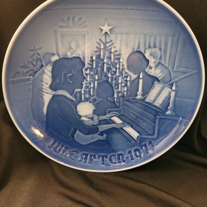 Royal Copenhagen Christmas at Home Collectible Plate